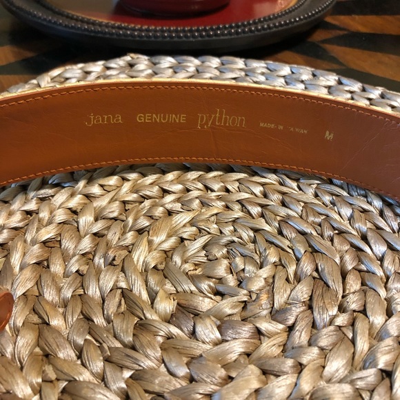 Vintage Jana Python Belt in Size Medium - Picture 7 of 7